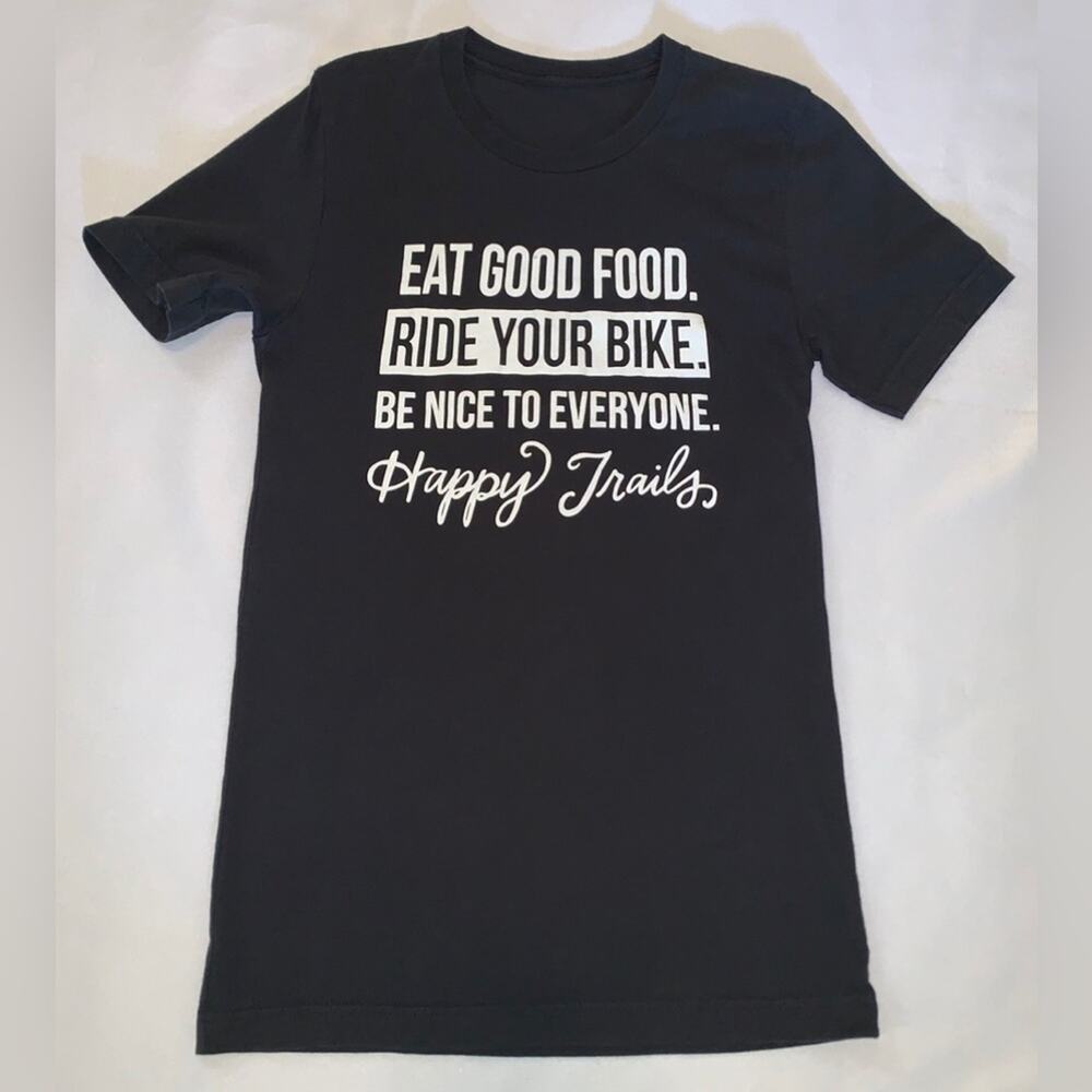 ALASKA GRAPHIC Womens T-Shirt Size Medium Healthy Cycling Bike-Lovers Unbranded